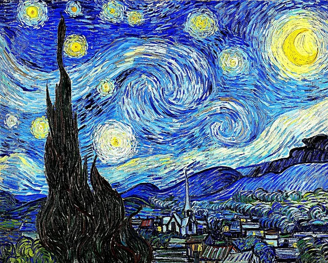 Van Gogh Starry Night artwork