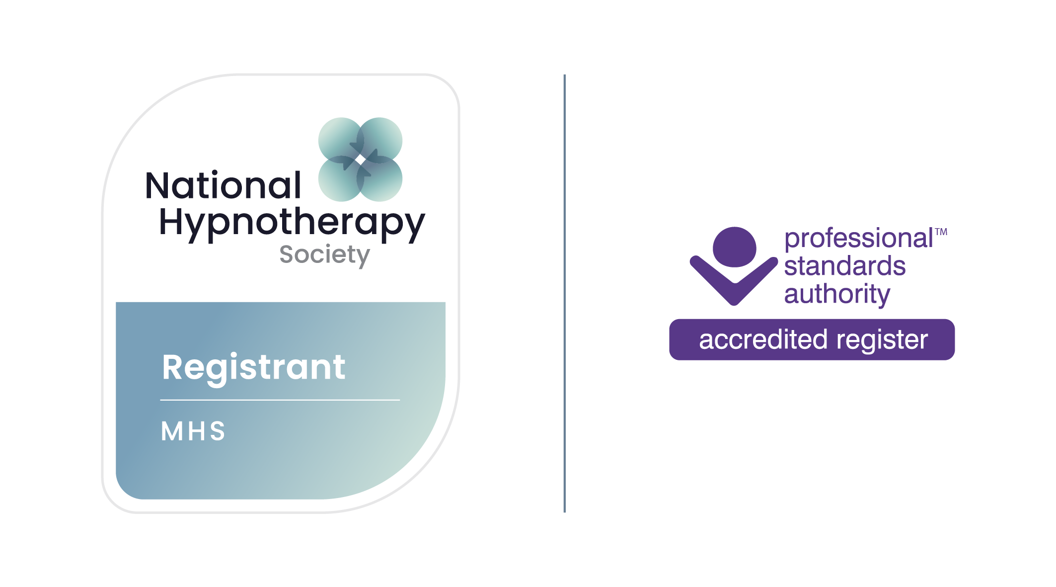 National Hypnotherapy Society registrant badge
