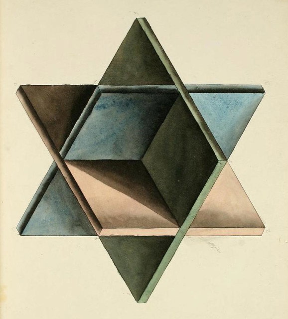 Geometric symbolic illustration